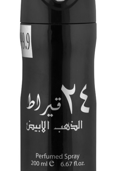 عطر مزيل العرق بالذهب الأبيض عيار 24 قيراط – 200 مل